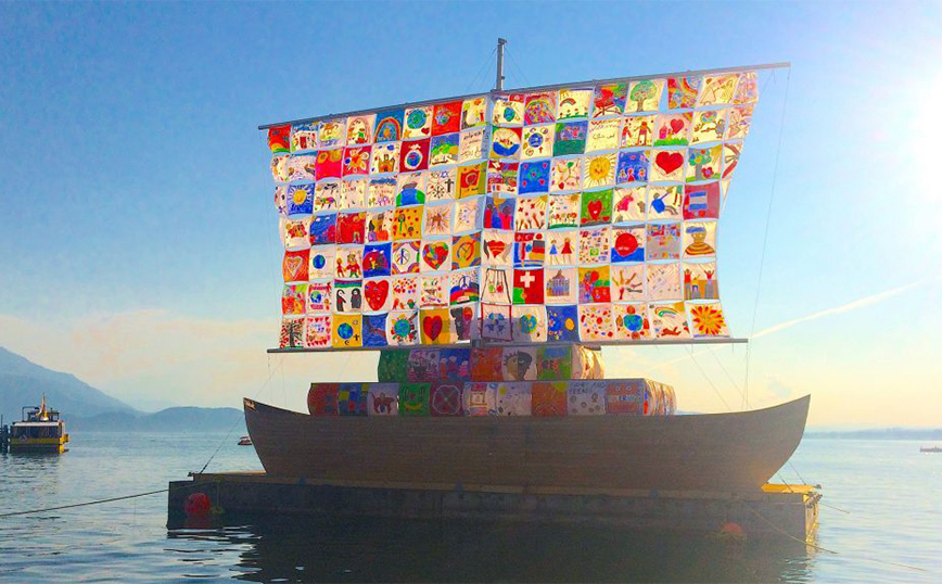 Έτοιμο να… «σαλπάρει» το ξύλινο πλοίο στο Λιμάνι της Θεσσαλονίκης