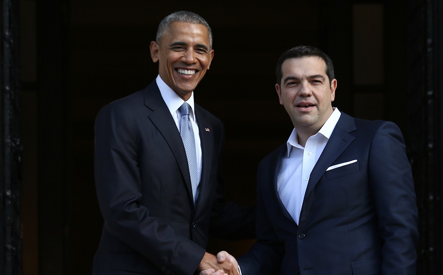 Συνάντηση Τσίπρα και Ομπάμα στην Αθήνα: Ευχαριστούμε που στηρίξατε την Ελλάδα σε δύσκολες στιγμές