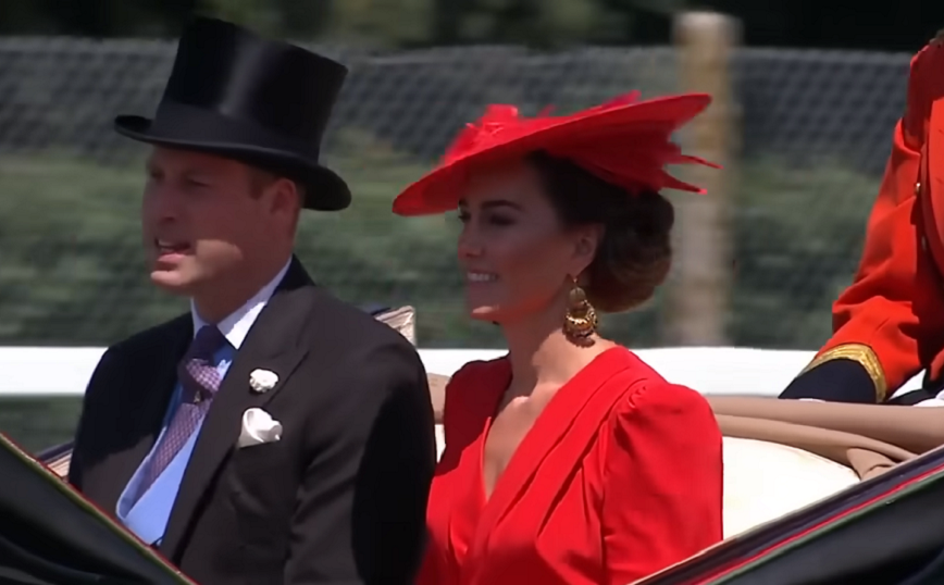 Η Κέιτ Μίντλετον πραγματοποίησε εντυπωσιακή εμφάνιση στα κόκκινα στις βασιλικές ιπποδρομίες