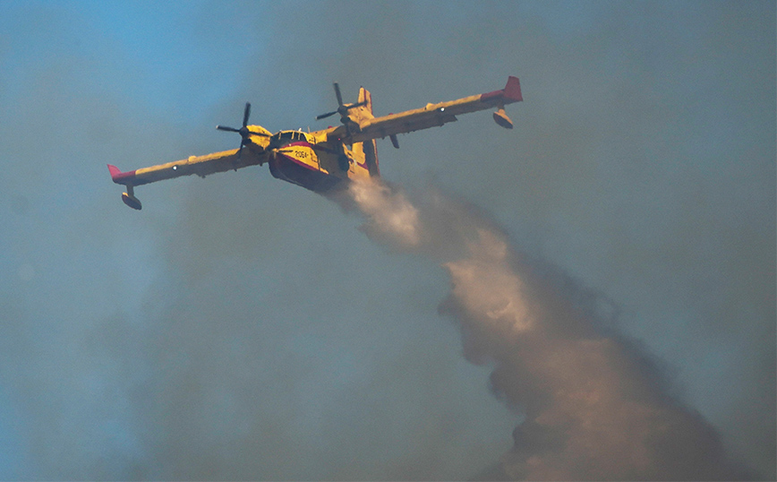 Φωτιά τώρα στις Σέρρες – Σηκώθηκαν αεροσκάφη και ελικόπτερο