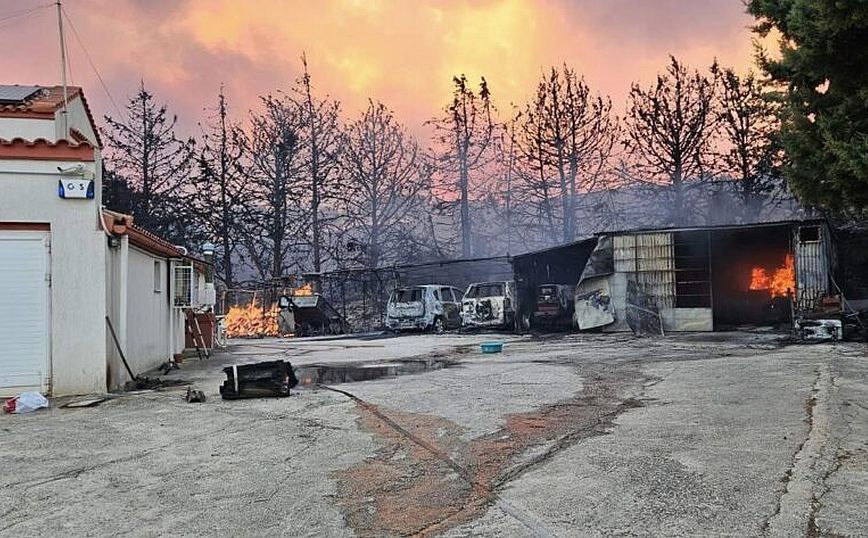 Φωτιά στην Αλεξανδρούπολη: Αναζωπύρωση σε Λουτρά και Αγνάντια &#8211; Επιμένουν οι ισχυροί άνεμοι