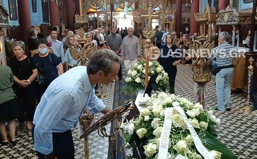 Στην Κρήτη στην κηδεία του Γιώργου Κουκλάκη ο Κυριάκος Μητσοτάκης