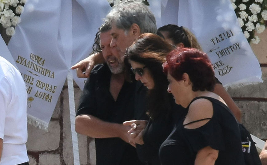 Οδύνη στην κηδεία του 11χρονου γιου του Οδυσσέα Σταμούλη
