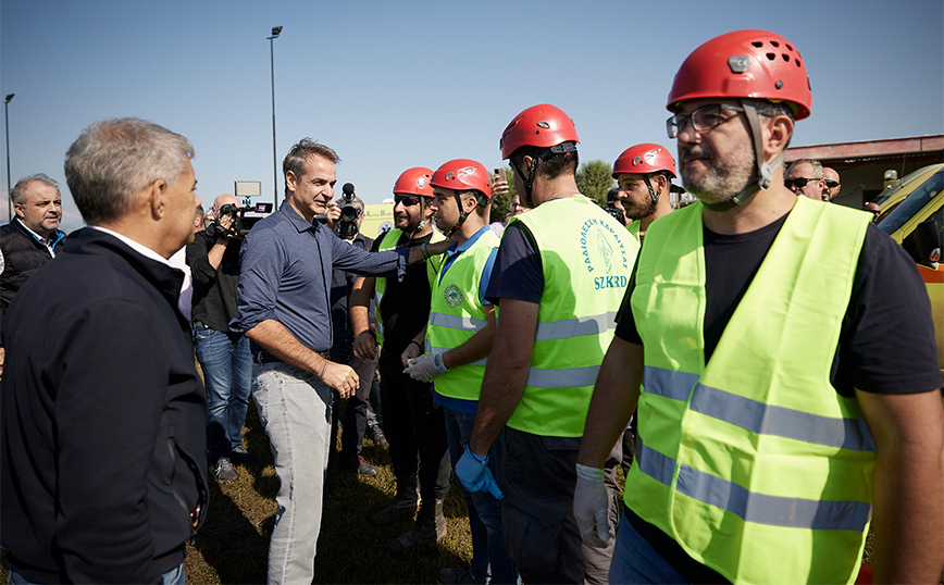 Σύσκεψη για την αντιμετώπιση των πλημμυρών στη Θεσσαλία υπό τον Μητσοτάκη