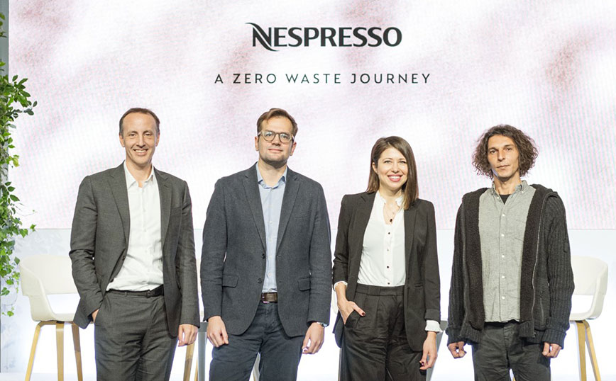 Η Nespresso στην Ελλάδα μέσα σε μια 10ετία αύξησε το ποσοστό ανακύκλωσης κάψουλας από 1,4% σε 32%!