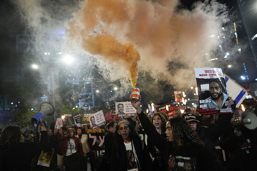 Ισραήλ: Χιλιάδες διαδηλωτές αποδοκίμασαν την κυβέρνηση Νετανιάχου, απαιτώντας συμφωνία για την απελευθέρωση των ομήρων