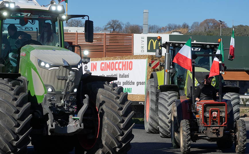 Στο φεστιβάλ του Σαν Ρέμο οι αγρότες της Ιταλίας