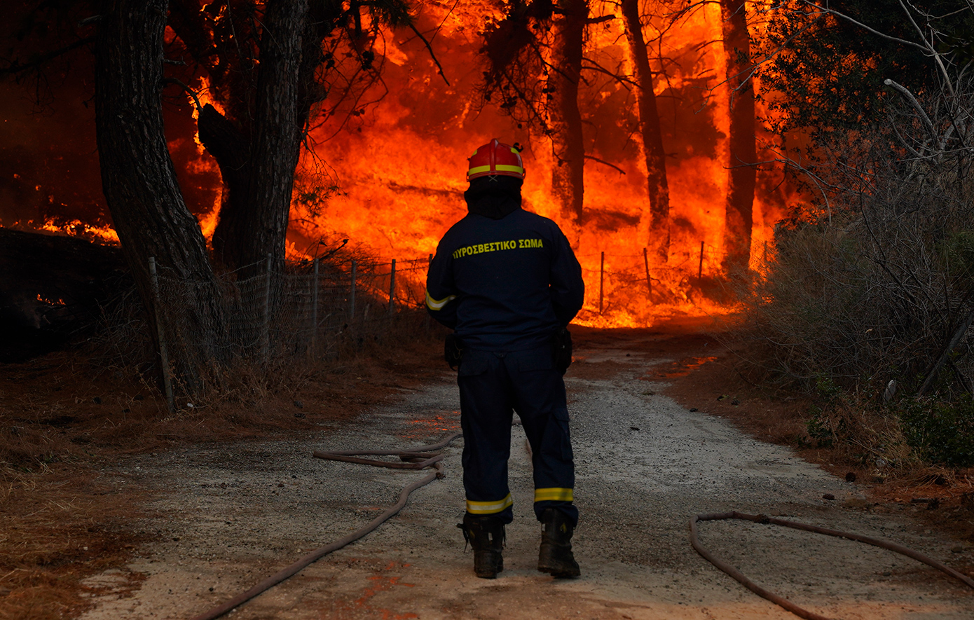 Οι περιοχές υψηλού κινδύνου για πυρκαγιές σήμερα &#8211; Δείτε τον Χάρτη Πρόβλεψης