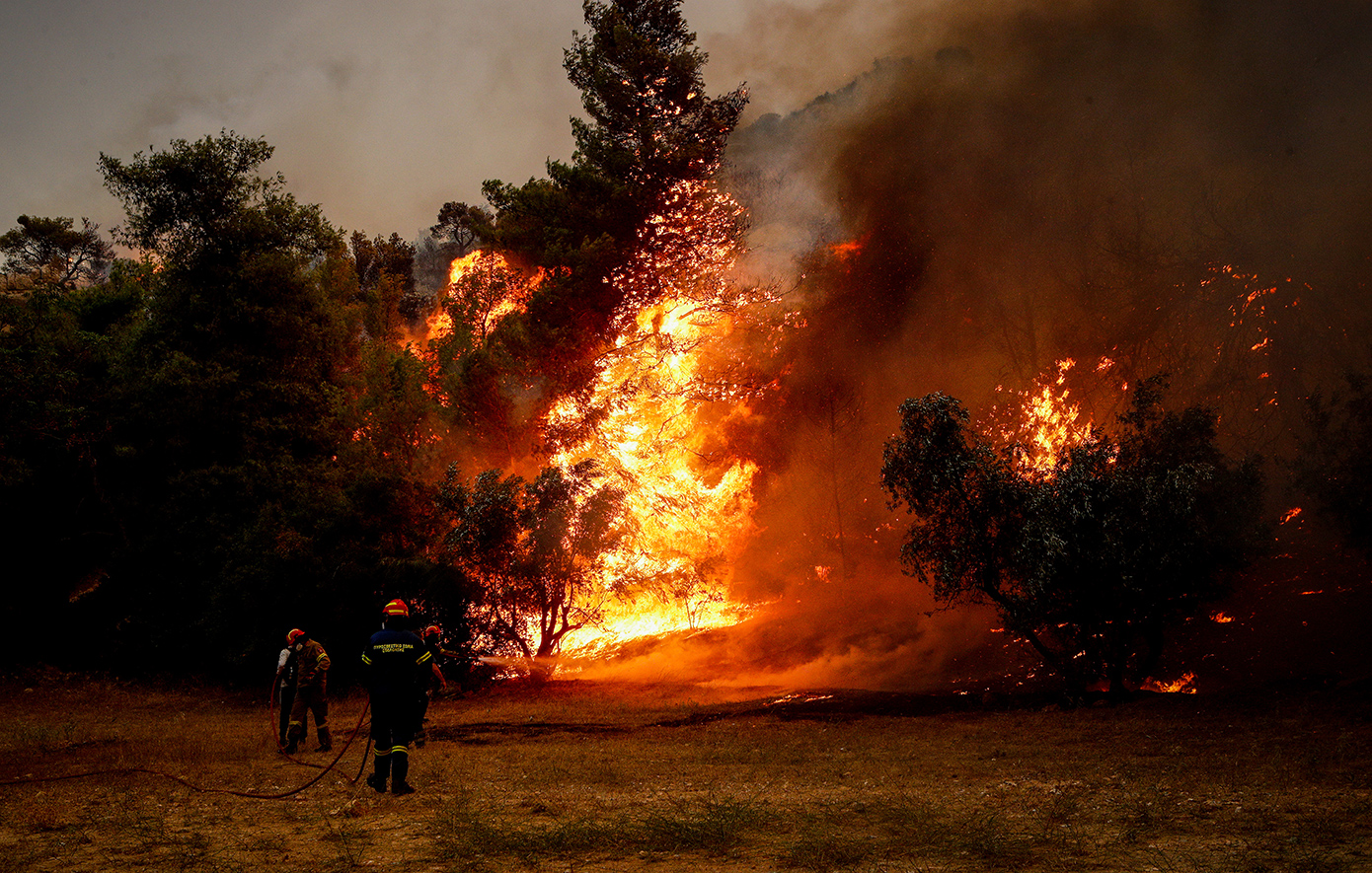 Εκδηλώθηκαν 55 πυρκαγιές το τελευταίο 24ωρο σε όλη τη χώρα