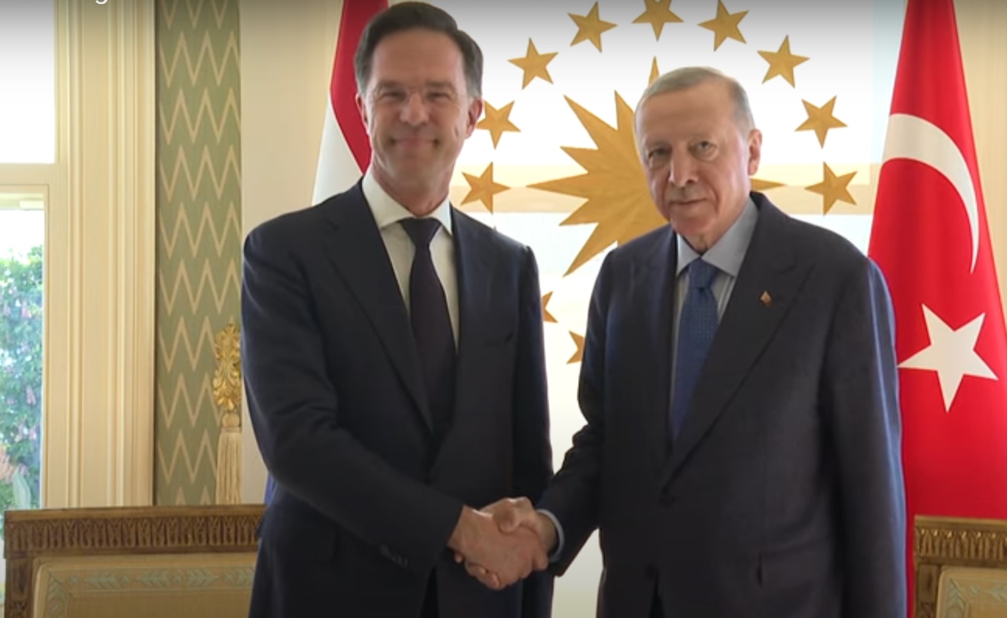 Με επίκεντρο το ΝΑΤΟ η συνάντηση του Ερντογάν με τον πρωθυπουργό της Ολλανδίας Μαρκ Ρούτε
