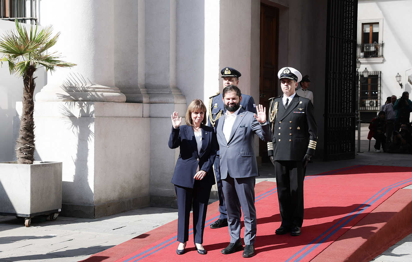 Στη Χιλή η Κατερίνα Σακελλαροπούλου μετά από πρόσκληση του Γκάμπριελ Μπόριτς