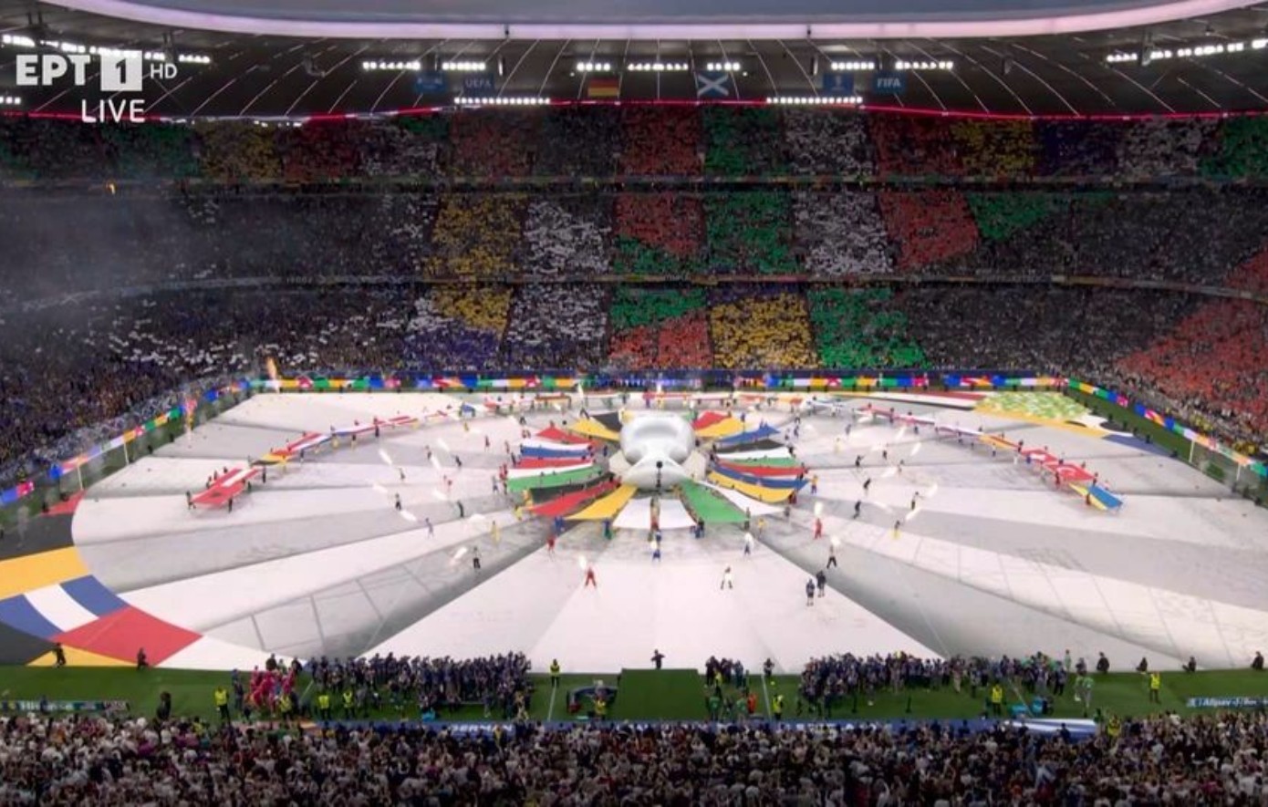 Euro 2024: Εντυπωσιακή η τελετή έναρξης στο Allianz Arena