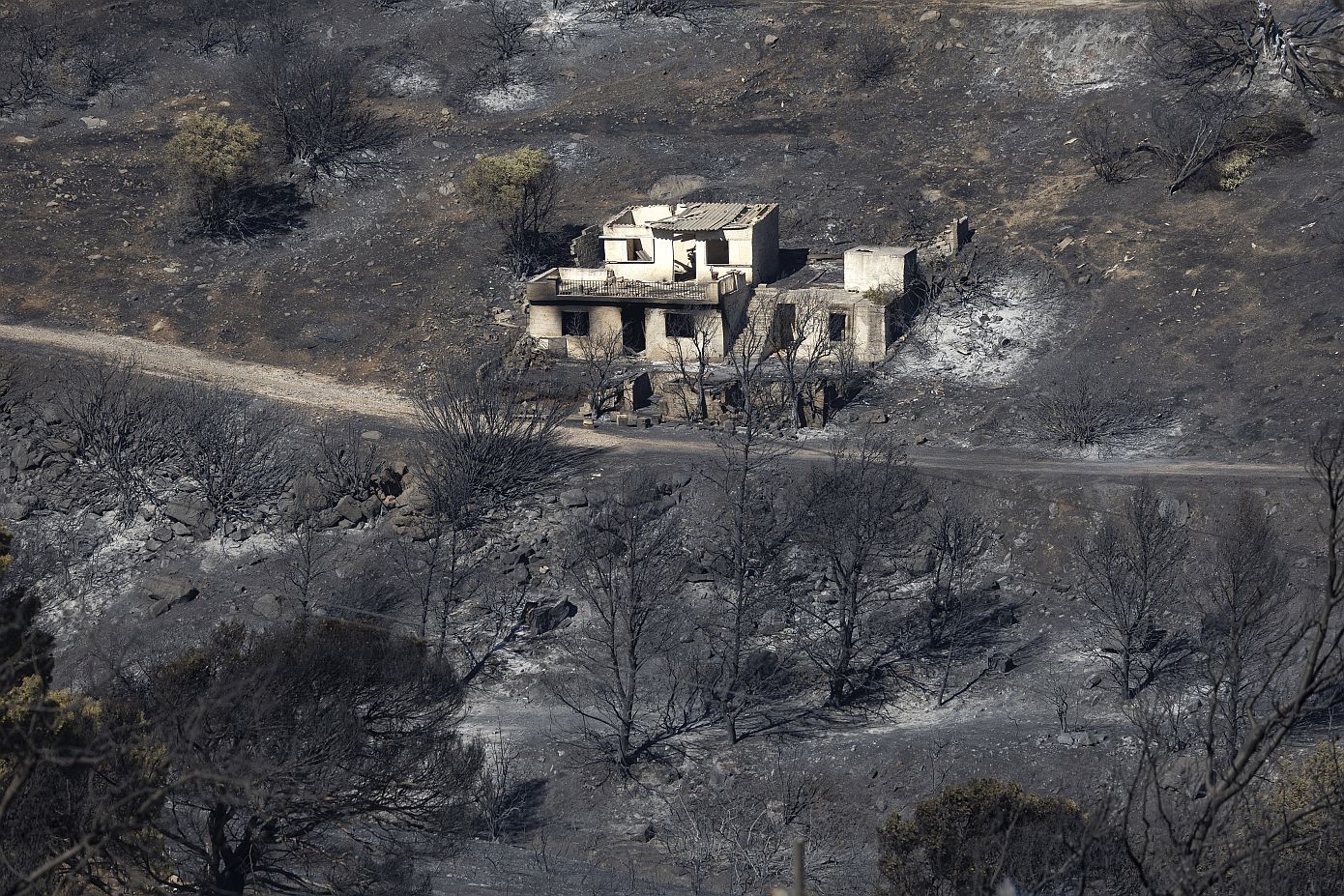 Φωτιά στην Κερατέα: Μικρές αναζωπυρώσεις σε διάσπαρτα μέτωπα &#8211; Κάηκαν τουλάχιστον 12 σπίτια