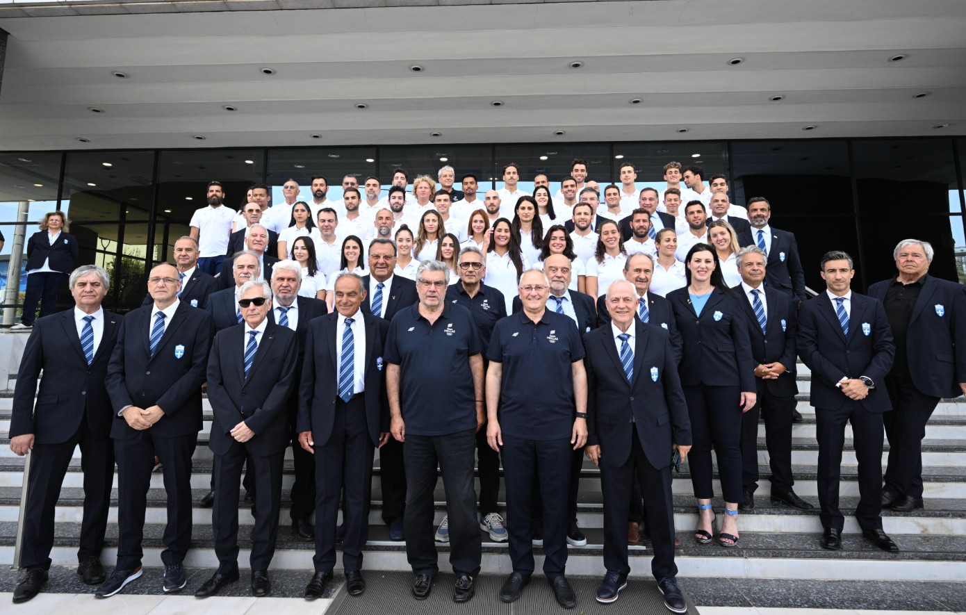 Ολυμπιακοί Αγώνες 2024: Η επίσημη φωτογράφιση της Ελληνικής Ολυμπιακής Ομάδας