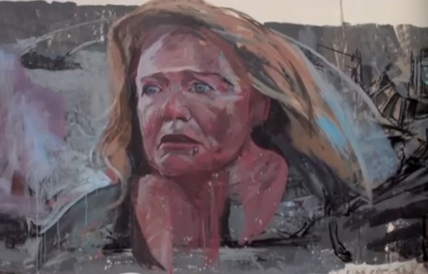 Θεσσαλονίκη: Γκράφιτι με το πρόσωπο της Μαρίας Καβογιάννη στέλνει ηχηρό μήνυμα κατά της έμφυλης βίας