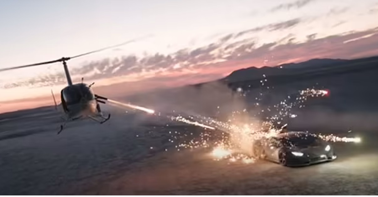 Συνελήφθη Youtuber που κατέστρεψε μια Lamborghini με πυροτεχνήματα από ένα ελικόπτερο – Εντυπωσιακό βίντεο