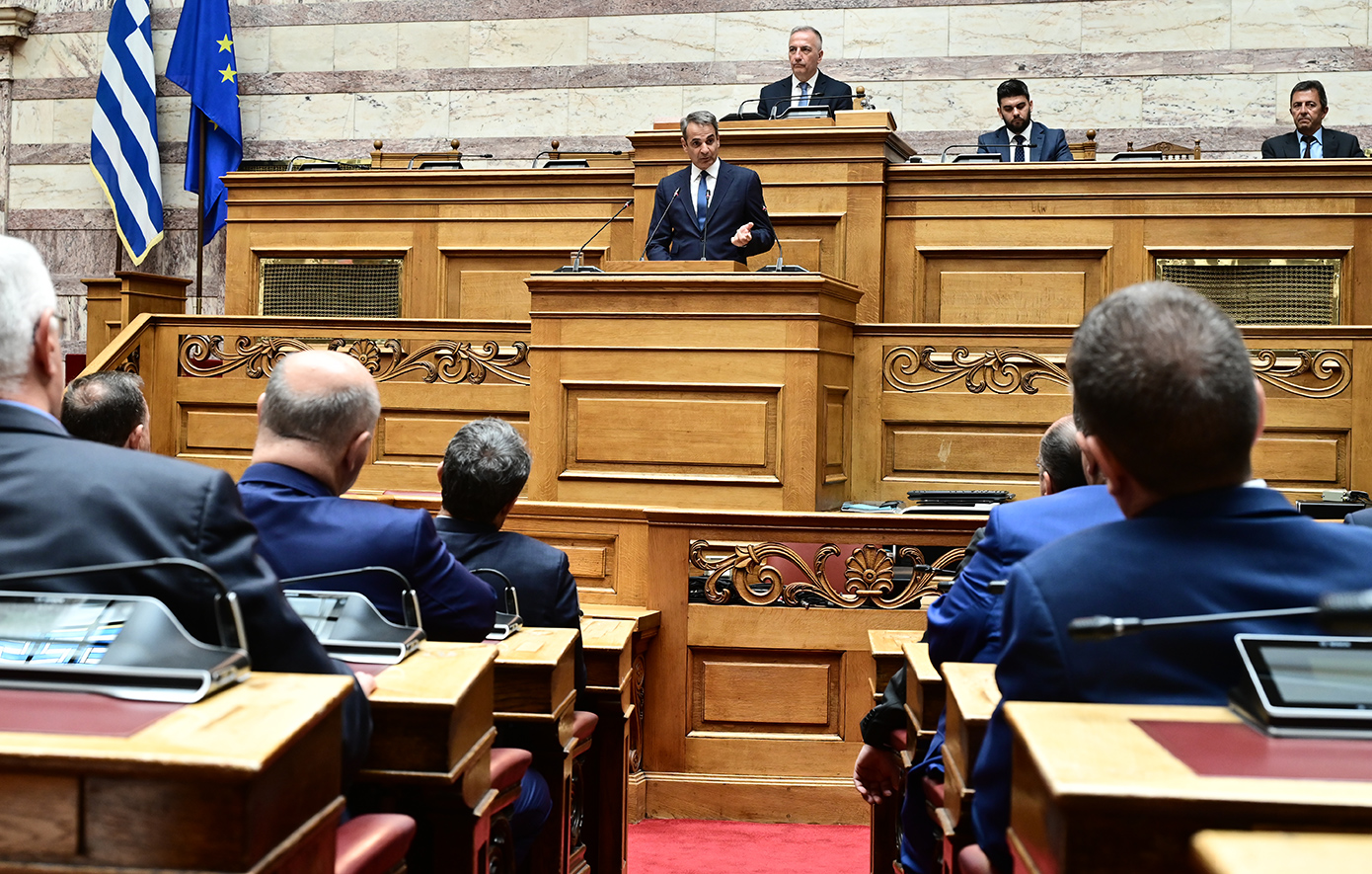 Προειδοποιήσεις Μητσοτάκη σε Αλβανία και Βόρεια Μακεδονία: «Δεν ξεκινήσατε καλά» &#8211; Η ομιλία του στους βουλευτές της ΝΔ