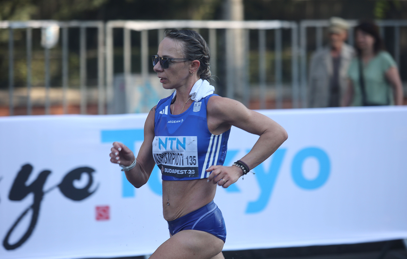 Ευρωπαϊκό Πρωτάθλημα Στίβου: Στη 16η θέση τερμάτισε η Ντρισμπιώτη στα 20 χλμ βάδην γυναικών