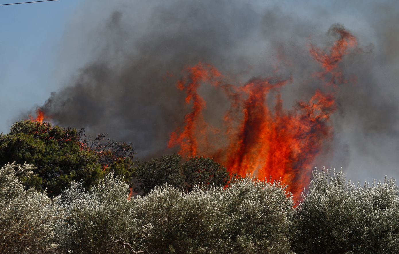 Αργολίδα: Διάσπαρτες εστίες φωτιάς στην περιοχή της Δάρδιζας &#8211; Σε επιφυλακή η πυροσβεστική λόγω ανέμων