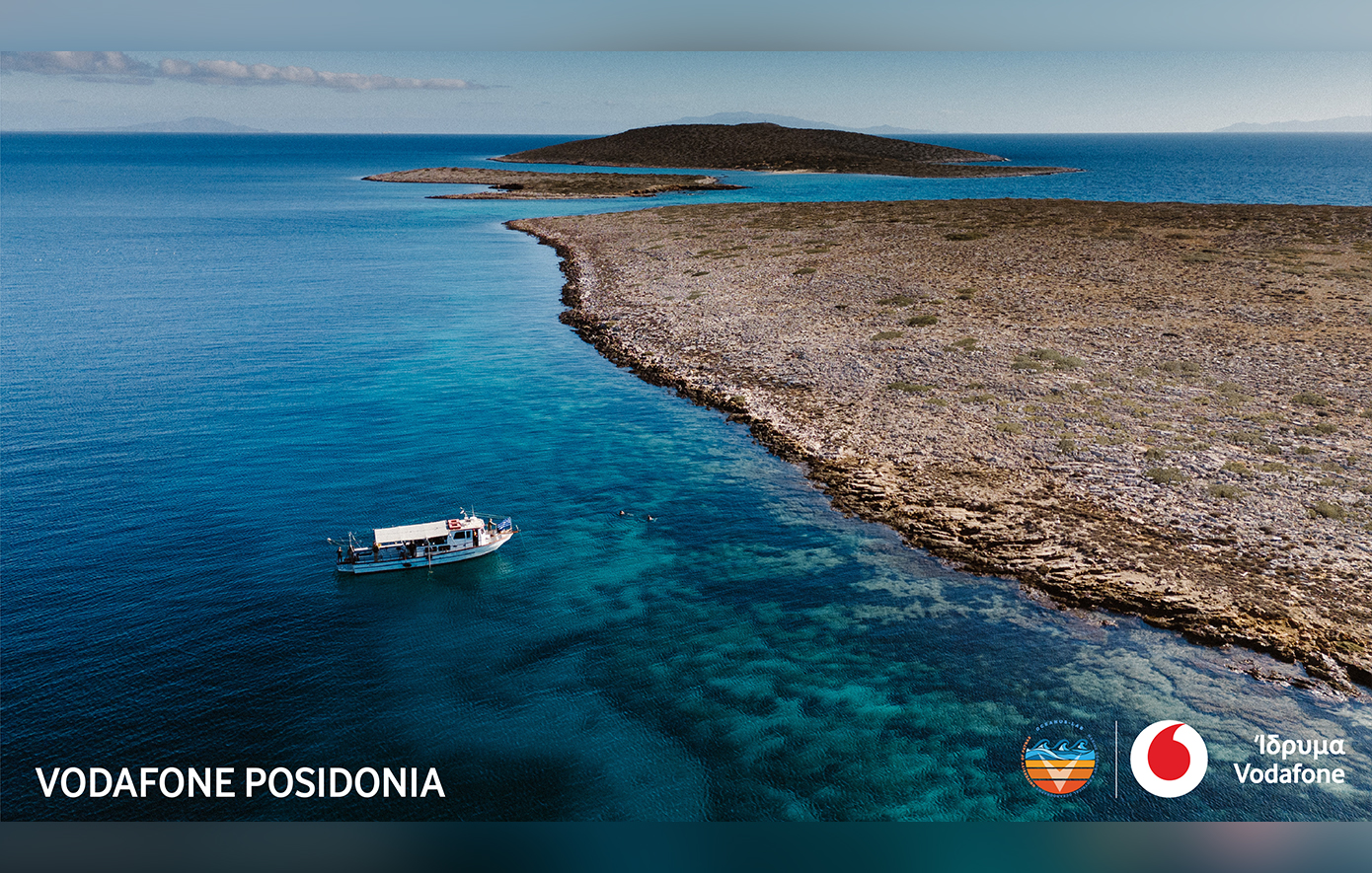 Vodafone Posidonia: Ολοκληρώθηκε η χαρτογράφηση της Ποσειδωνίας σε Μύκονο, Δήλο και Ρήνεια