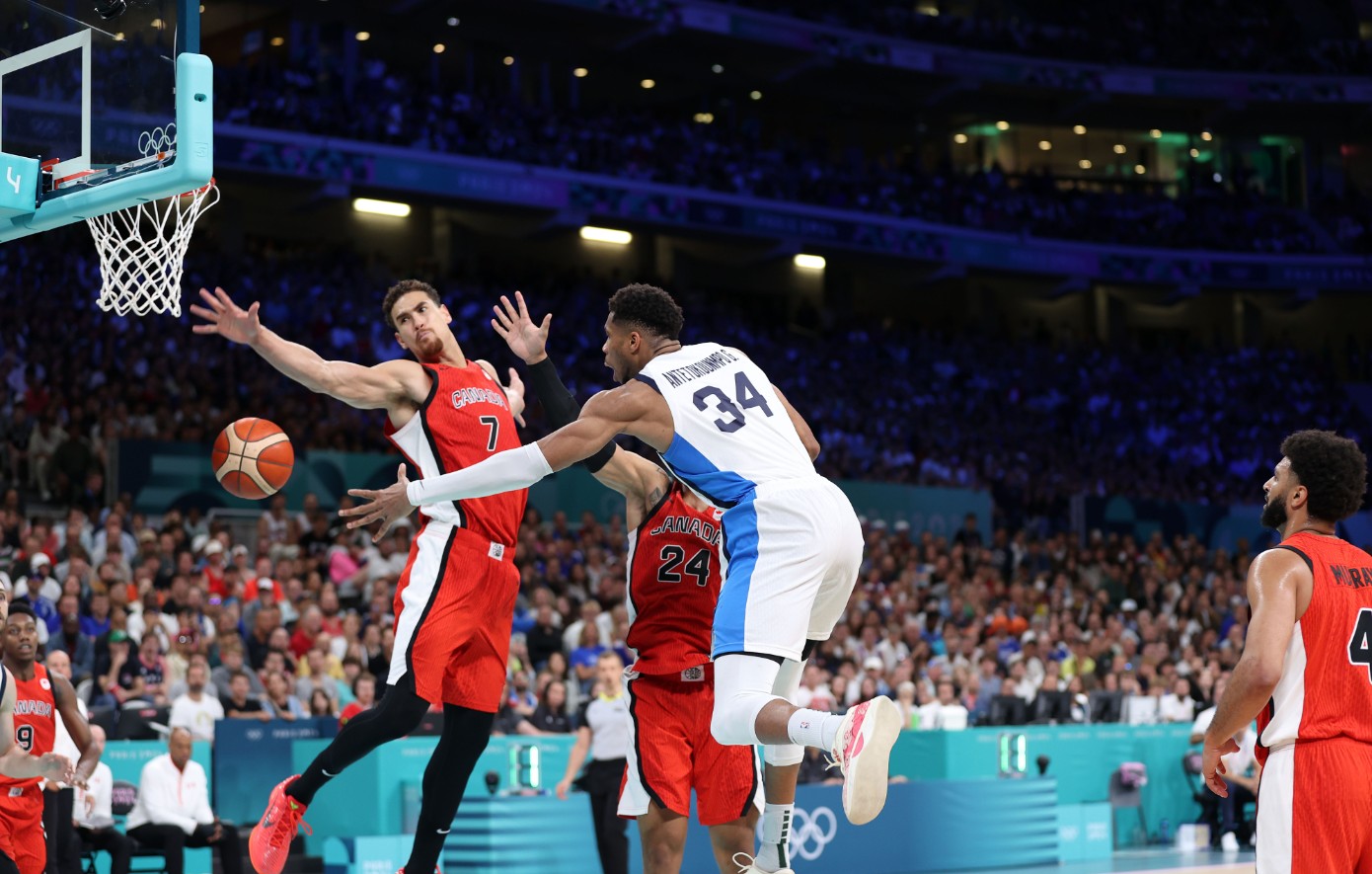 Ολυμπιακοί Αγώνες 2024: Ήττα με 86-79 για την Ελλάδα στο ντέρμπι με τον Καναδά παρά την τεράστια προσπάθεια στο 2ο ημίχρονο