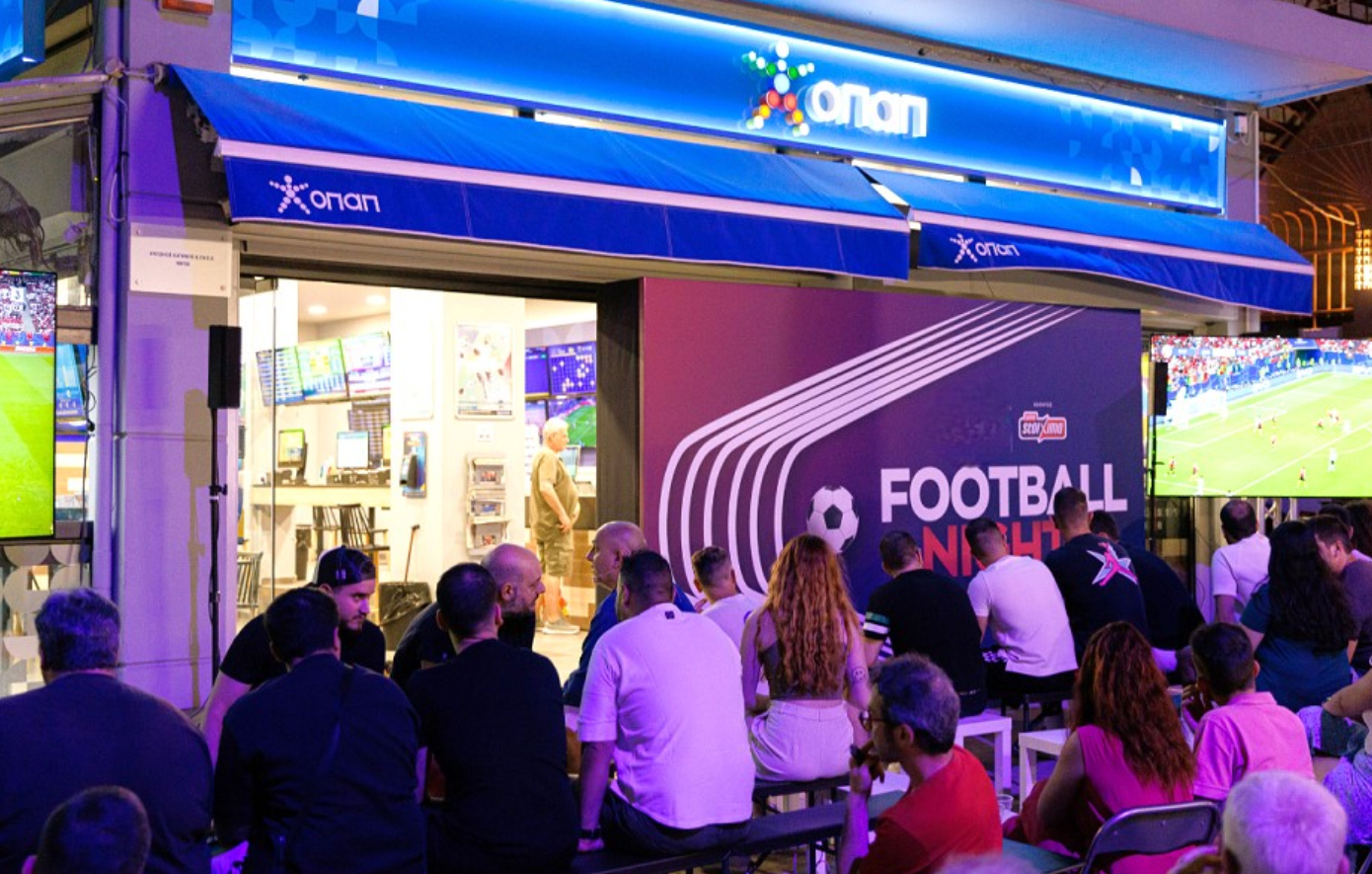 Ποδοσφαιρική βραδιά με Αυστρία-Τουρκία σε κατάστημα ΟΠΑΠ στην Αθήνα