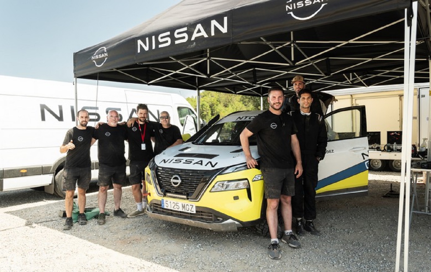 Το Nissan X-Trail e-Power τερμάτισε στο Rally Aragon Baja