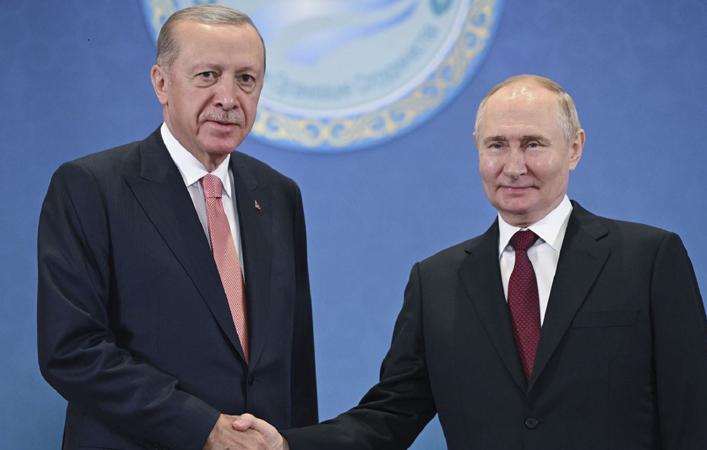 Πρόταση Ερντογάν στον Πούτιν να μεσολαβήσει η Τουρκία για επίτευξη ειρήνης στην Ουκρανία