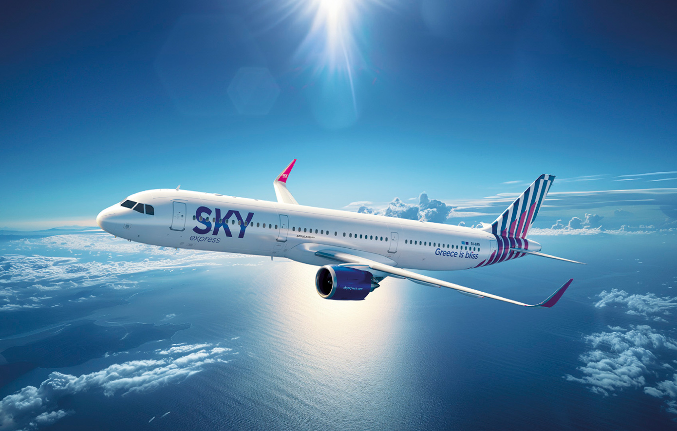 SKY express: κέρδισε την εμπιστοσύνη του επιβατικού κοινού το 2023 και συνεχίζει την ανοδική πορεία της το 2024