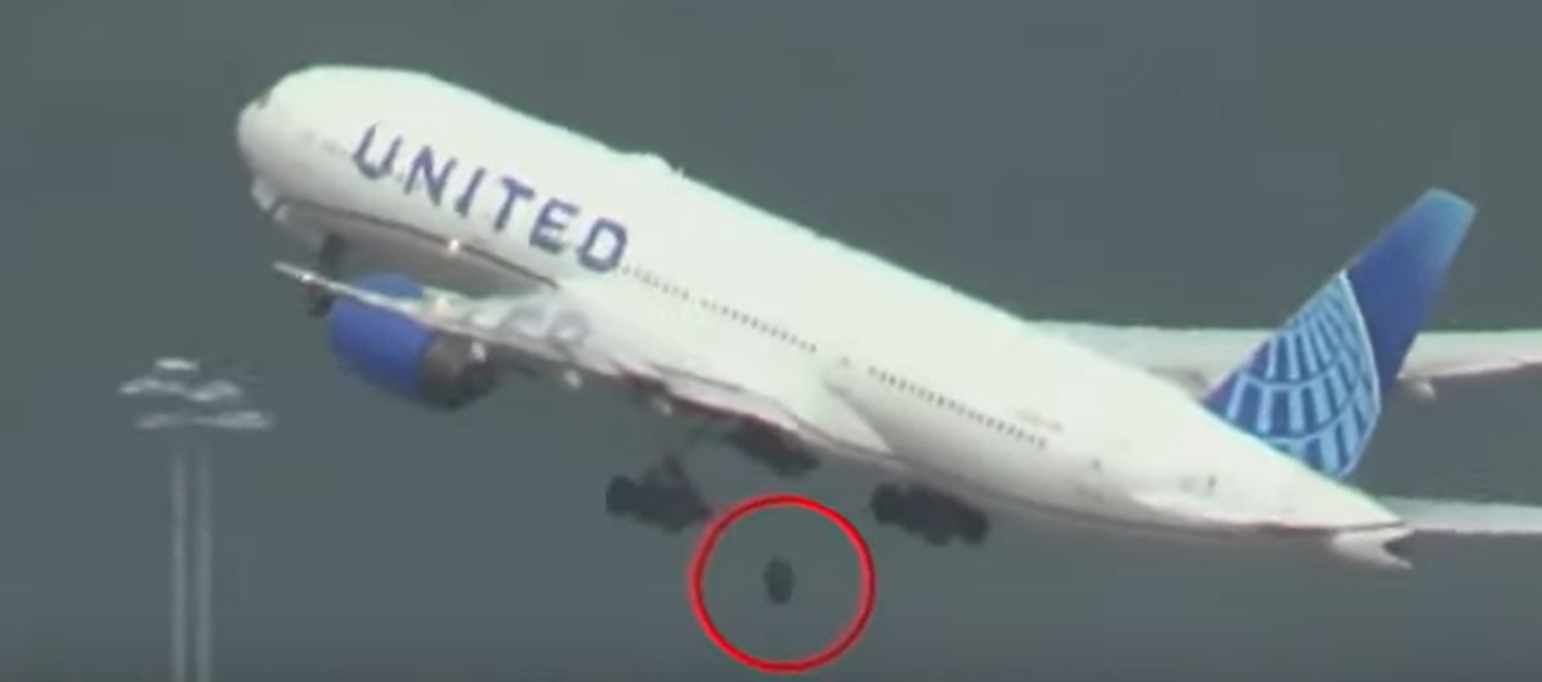 Ένα αεροσκάφος της United Airlines έχασε τον τροχό του λίγο μετά την απογείωση του &#8211; ξανά