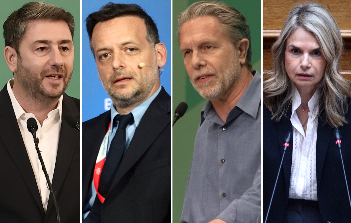 Οι 4 που διεκδικούν την ηγεσία του ΠΑΣΟΚ &#8211; Και η Μιλένα Αποστολάκη ανακοίνωσε την υποψηφιότητά της