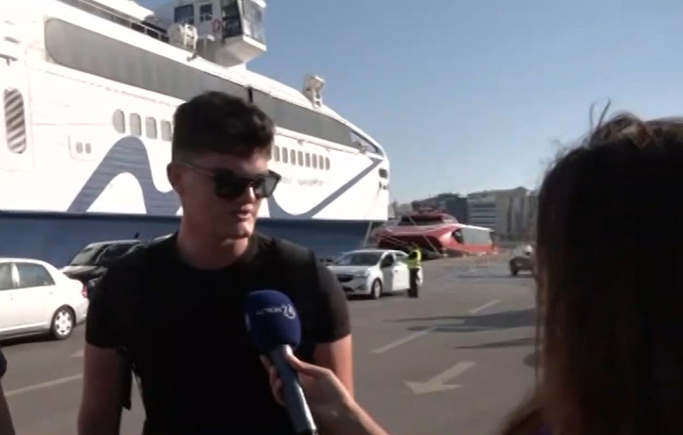 Νεαρός ταξιδιώτης από τη Σπάρτη προσκάλεσε ρεπόρτερ να τη φιλοξενήσει στη Μύκονο &#8211; Δείτε το βίντεο