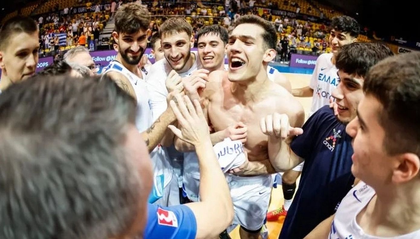 Βέλγιο &#8211; Ελλάδα 68-70: Το χάλκινο μετάλλιο κατέκτησε η Εθνική Νέων στο Eurobasket U20