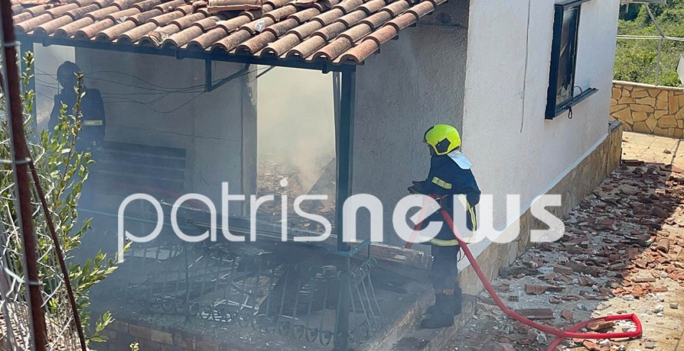 Φωτιά σε σπίτι στην Ηλεία – Εντοπίστηκε νεκρό άτομο