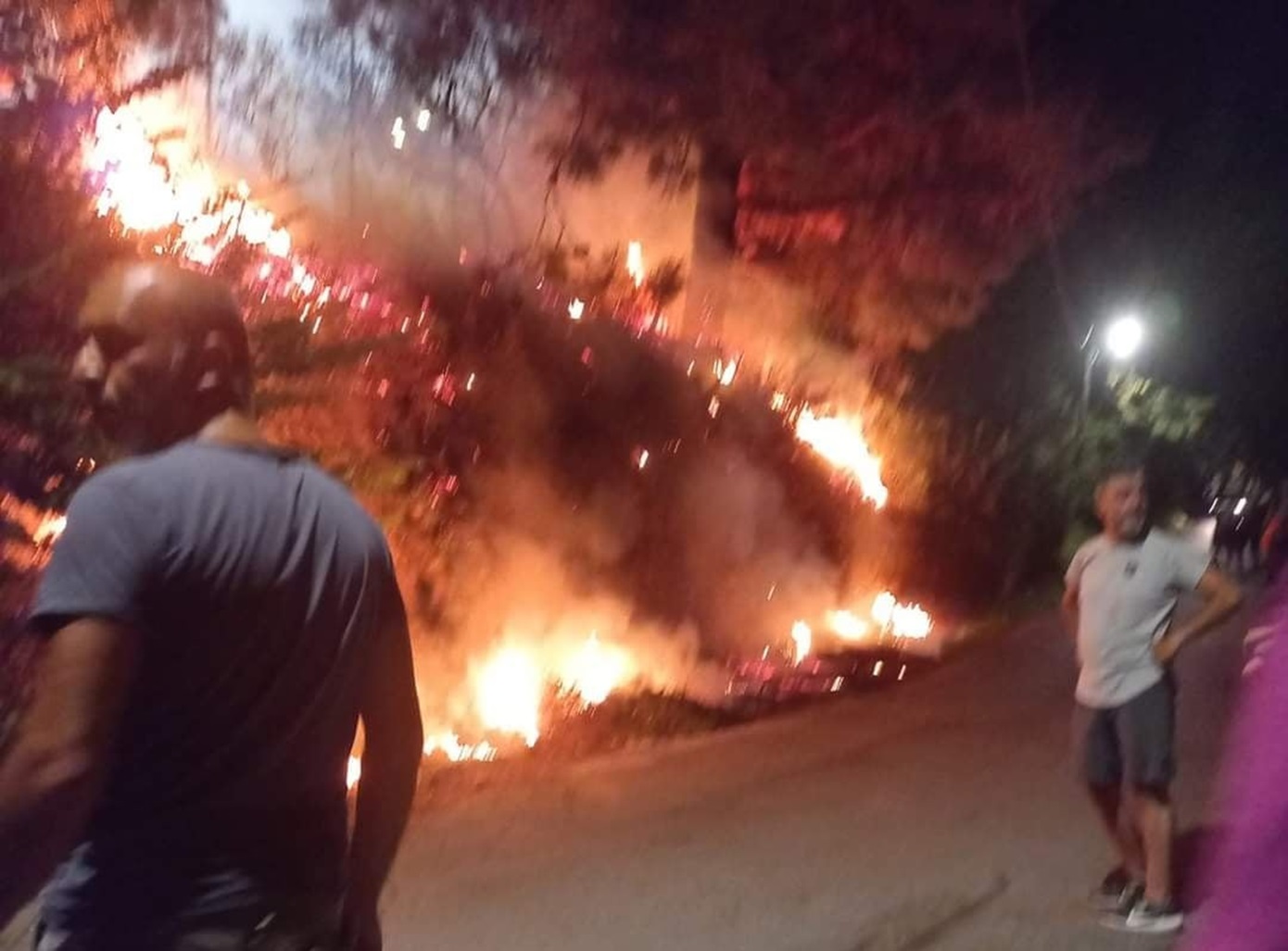 Φωτιά σε κατοικημένη περιοχή στον Χορτιάτη Θεσσαλονίκης – Έκαιγε δίπλα σε γήπεδο μπάσκετ