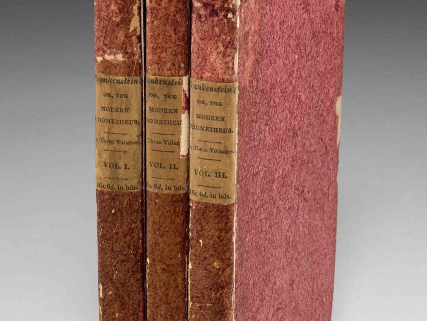 Σπάνιο βιβλίο πρώτης έκδοσης του «Φρανκενστάιν» πωλήθηκε με αστρονομικό πόσο σε δημοπρασία
