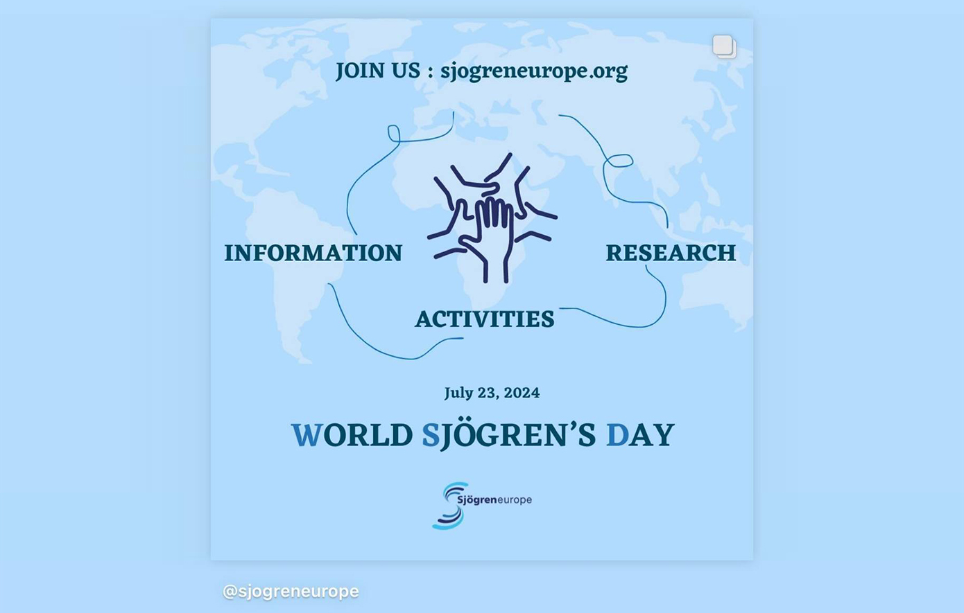 Παγκόσμια Ημέρα Sjögren: Μαζί Είμαστε Δυνατότεροι