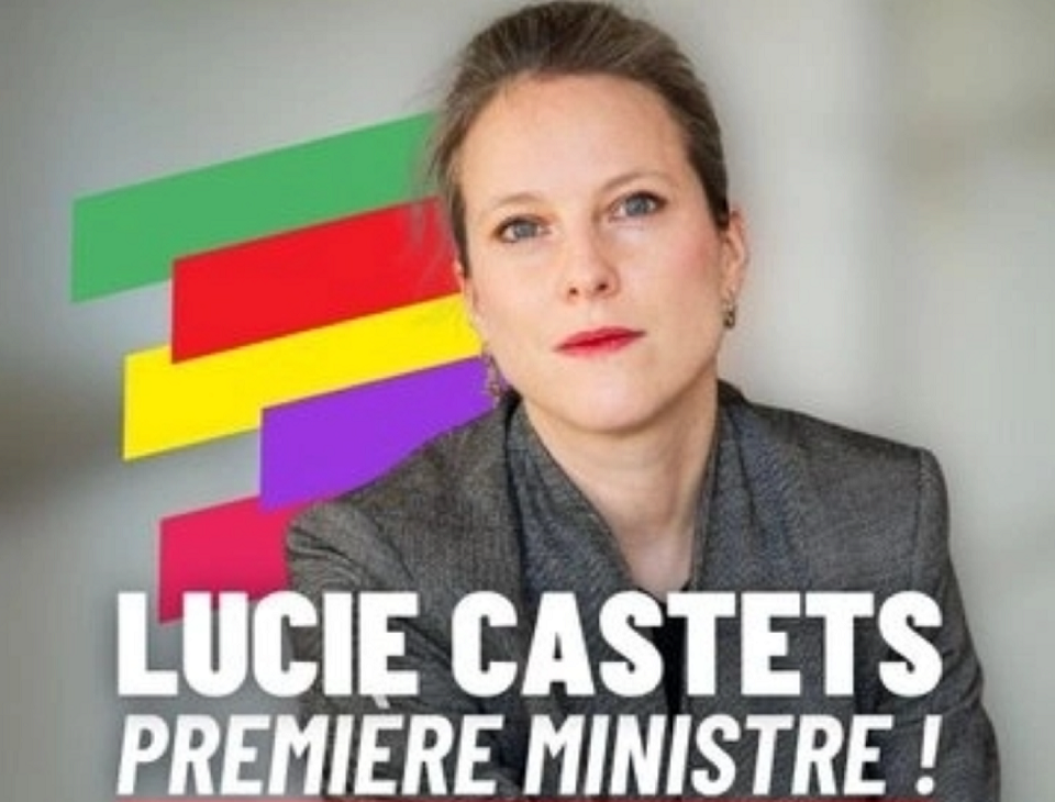Τη Λουσί Καστέ προτείνει το Νέο Λαϊκό Μέτωπο για πρωθυπουργό στη Γαλλία