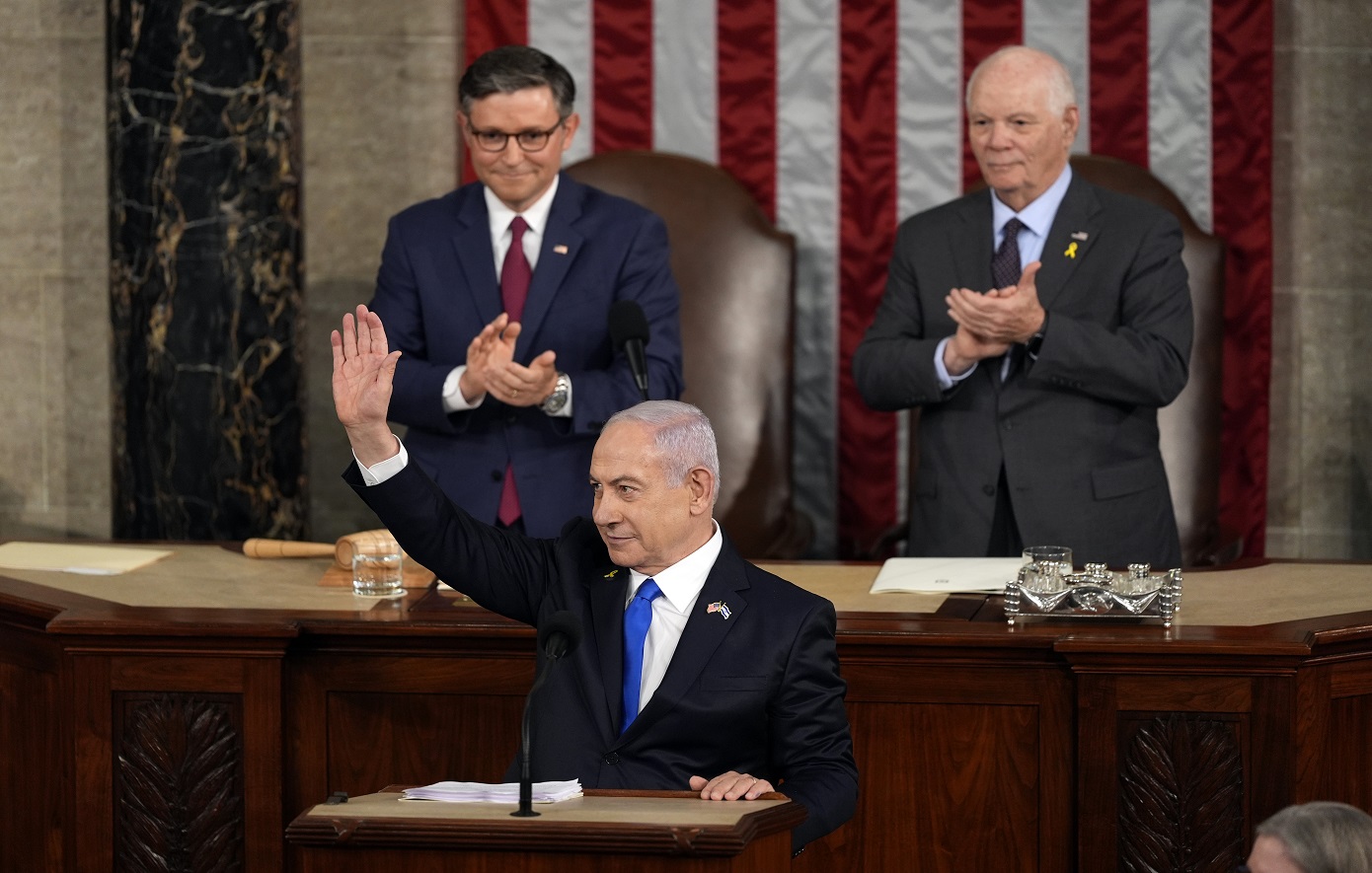 Νετανιάχου στο Κογκρέσο: «Η νίκη του Ισραήλ θα είναι και νίκη των ΗΠΑ» &#8211; Κατήγγειλε τον «άξονα της τρομοκρατίας του Ιράν»