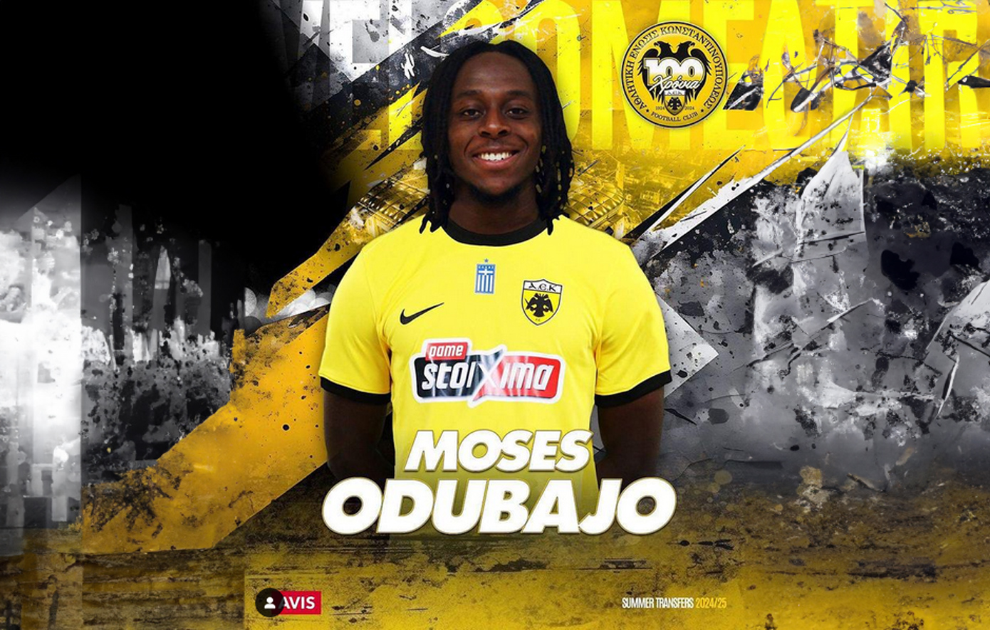 Υπέγραψε για δύο χρόνια στην ΑΕΚ ο Οντουμπάτζο