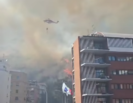 Μεγάλη φωτιά στη Ρώμη – Εκκενώθηκαν τα γραφεία της RAI, φόβοι για νέες εκρήξεις