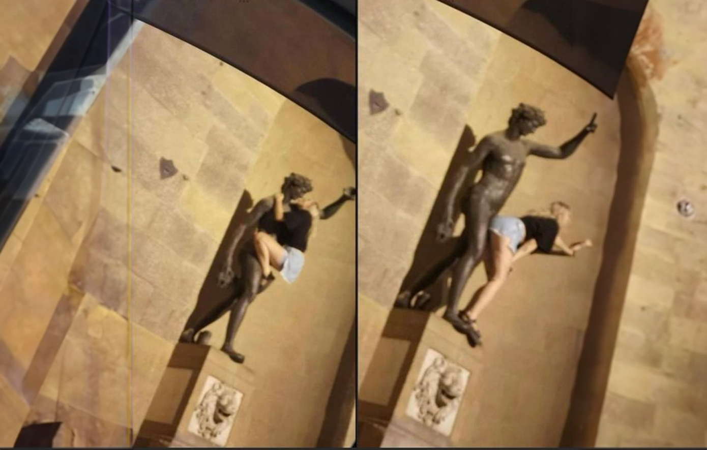 Οργή στην Ιταλία: Τουρίστρια έκανε άσεμνες πράξεις με ένα&#8230; άγαλμα