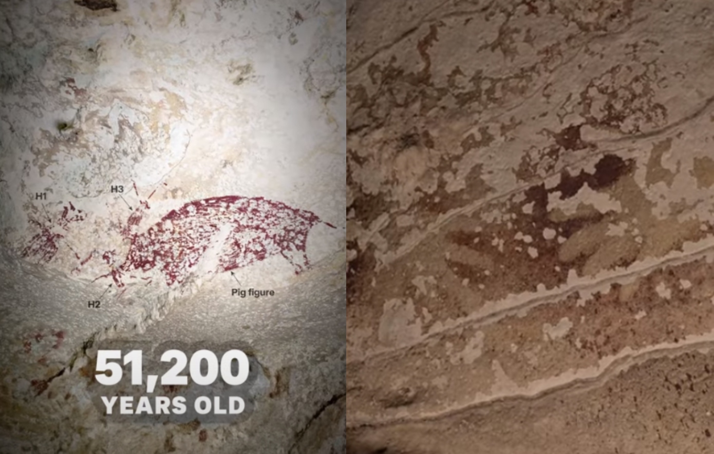 Η παλαιότερη σπηλαιογραφία στον κόσμο βρέθηκε στην Ινδονησία και είναι τουλάχιστον 51.000 ετών