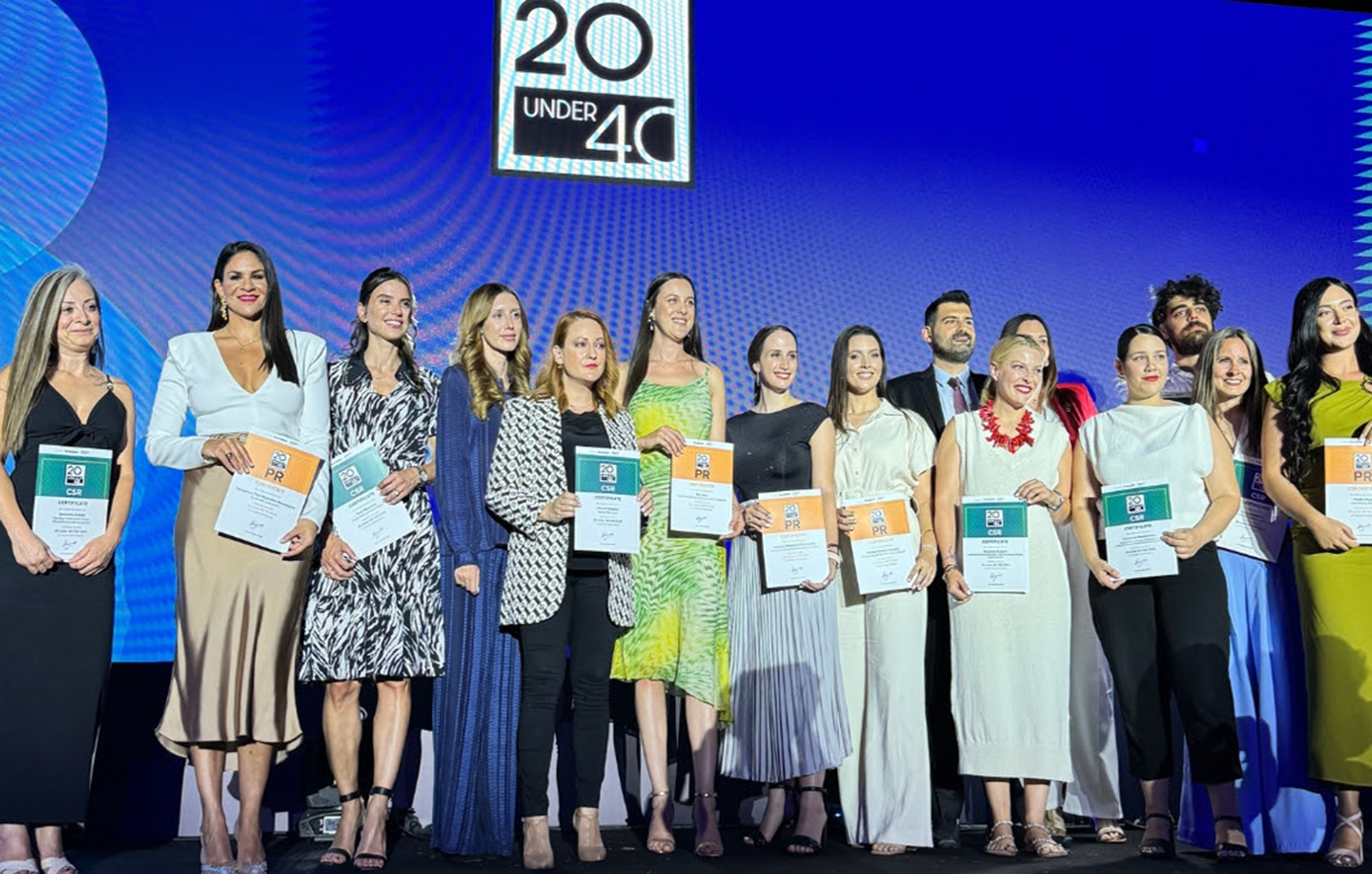 H Τίνα Μιχαηλίδου στη λίστα «20 under 40 PR» στα Hellenic Responsible Business Awards 2024