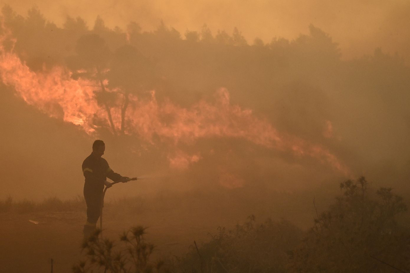 Υπό έλεγχο οι πυρκαγιές σε Σμύρνη και Μπόλου στην Τουρκία