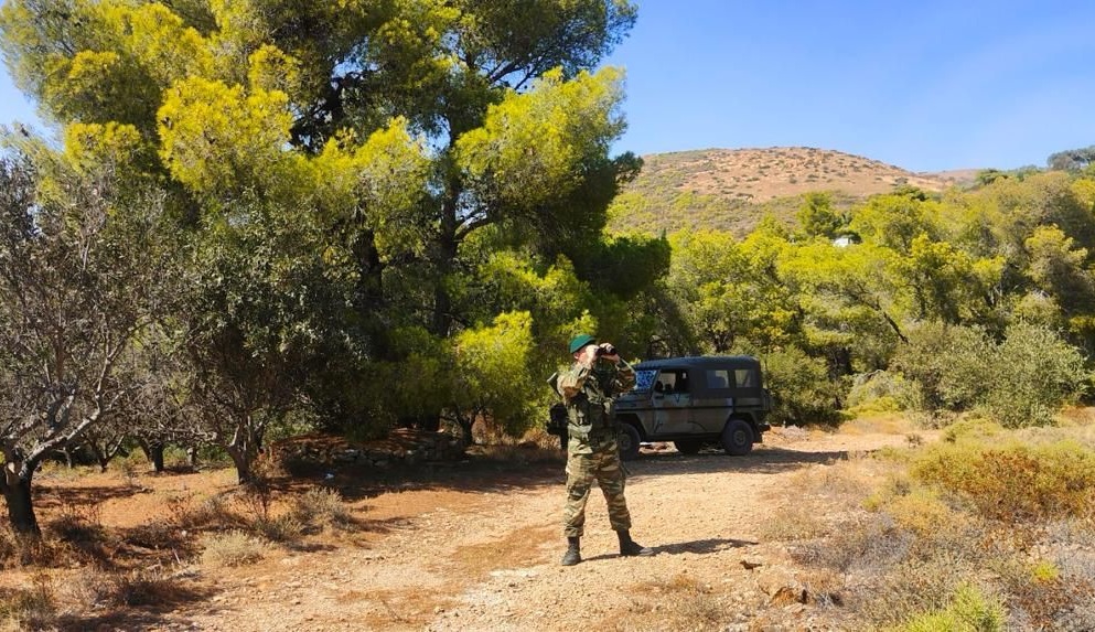 Στη μάχη της δασοπροστασίας μπήκαν οι Ένοπλες Δυνάμεις &#8211; Φωτογραφίες από την αποστολή επιτήρησης και πυρανίχνευσης