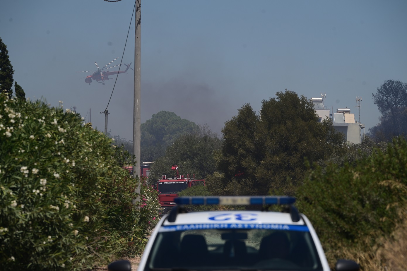 Πυρκαγιά σε αγροτοδασική έκταση στην Κορομηλιά Δομοκού &#8211; Δύο μηνύματα του 112 προς τους κατοίκους