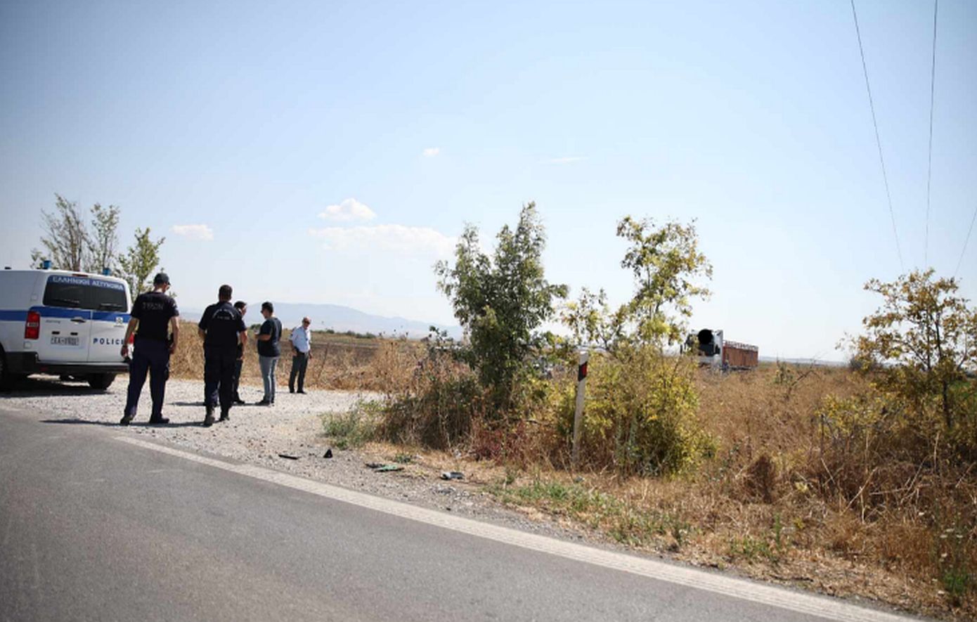 Νεκρός 33χρονος οδηγός μηχανής στη Λάρισα &#8211; Η μοτοσυκλέτα του συγκρούστηκε μετωπικά με φορτηγό