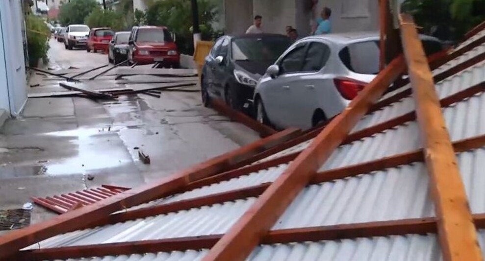 Τα μπουρίνια έφεραν προβλήματα στη Θεσσαλονίκη και τα Ιωάννινα