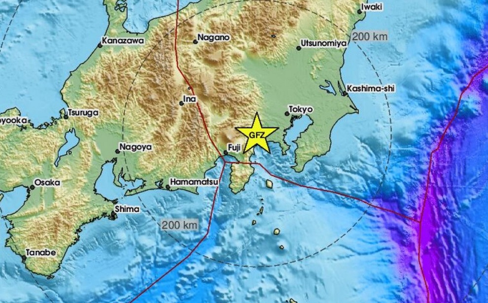 Σεισμός μεγέθους 5,3 βαθμών Ρίχτερ σημειώθηκε στο Τόκιο